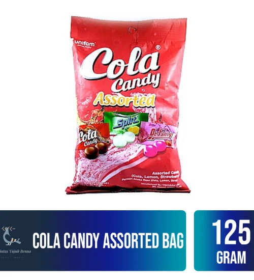 Confectionary Cola Candy Assorted Bag 125gr 1 cola_candy_assorted_bag_125gr