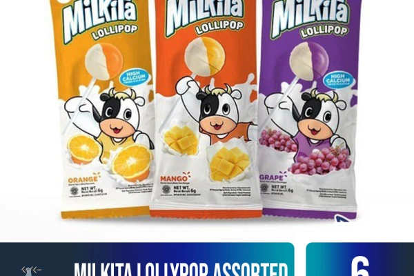 Confectionary Milkita Lollypop Assorted OMG Hanger 6gr 1 milkita_lollypop_assorted_omg_hanger_6gr