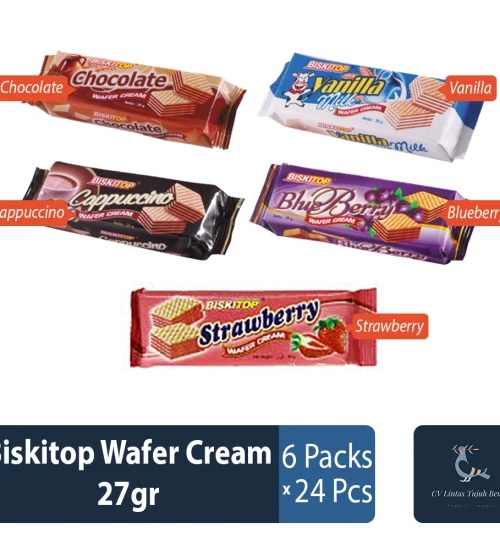 Food and Beverages Biskitop Wafer Cream 27gr 1 ~item/2022/12/16/biskitop_wafer_cream_27gr