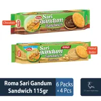 Roma Sari Gandum Sandwich 115gr