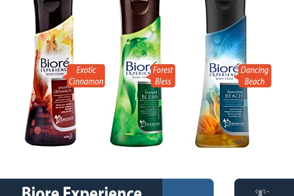 Toiletries Biore Experience Body Foam 220ml 1 ~item/2022/5/21/biore_experience_body_foam_220ml