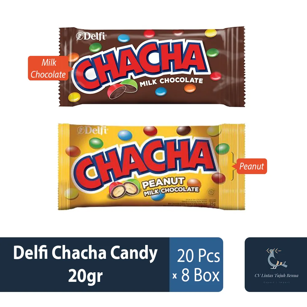 Delfi Chacha Candy 20gr Confectionary CV Lintas Tujuh Benua