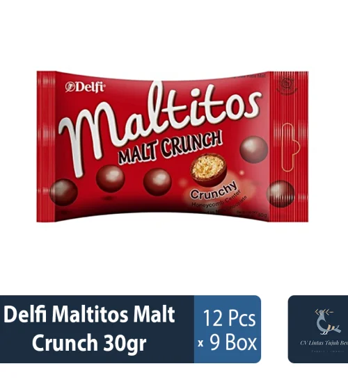 Confectionary Delfi Maltitos Malt Crunch 30gr 1 ~item/2022/6/18/delfi_maltitos_malt_crunch_30gr