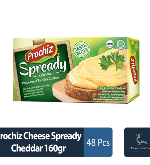 Food and Beverages Prochiz Cheese Spready Cheddar 160gr 1 ~item/2023/7/18/prochiz_cheese_spready_cheddar_160gr