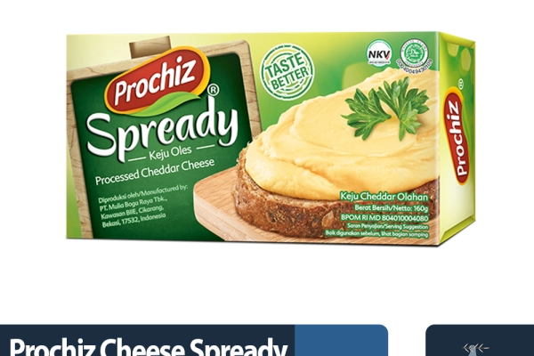 Food and Beverages Prochiz Cheese Spready Cheddar 160gr 1 ~item/2023/7/18/prochiz_cheese_spready_cheddar_160gr