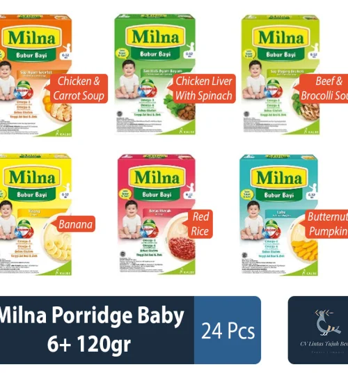 Food and Beverages Milna Porridge Baby 6+ 120gr 1 ~item/2023/7/31/milna_porridge_baby_6_120gr