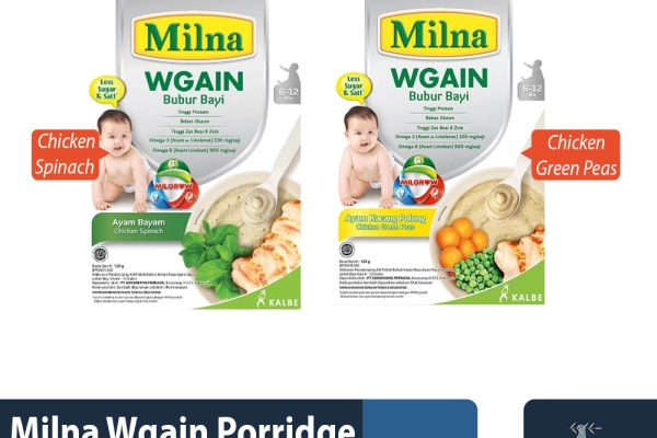 Food and Beverages Milna Wgain Porridge Baby 6+ 120gr 1 ~item/2023/7/31/milna_wgain_porridge_baby_6_120gr