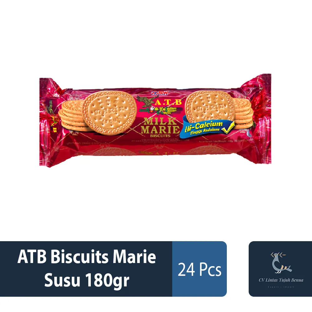 ATB Biscuits Marie Susu 180gr | Food and Beverages | CV Lintas Tujuh Benua